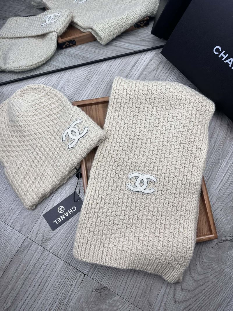 Chanel Caps Scarfs